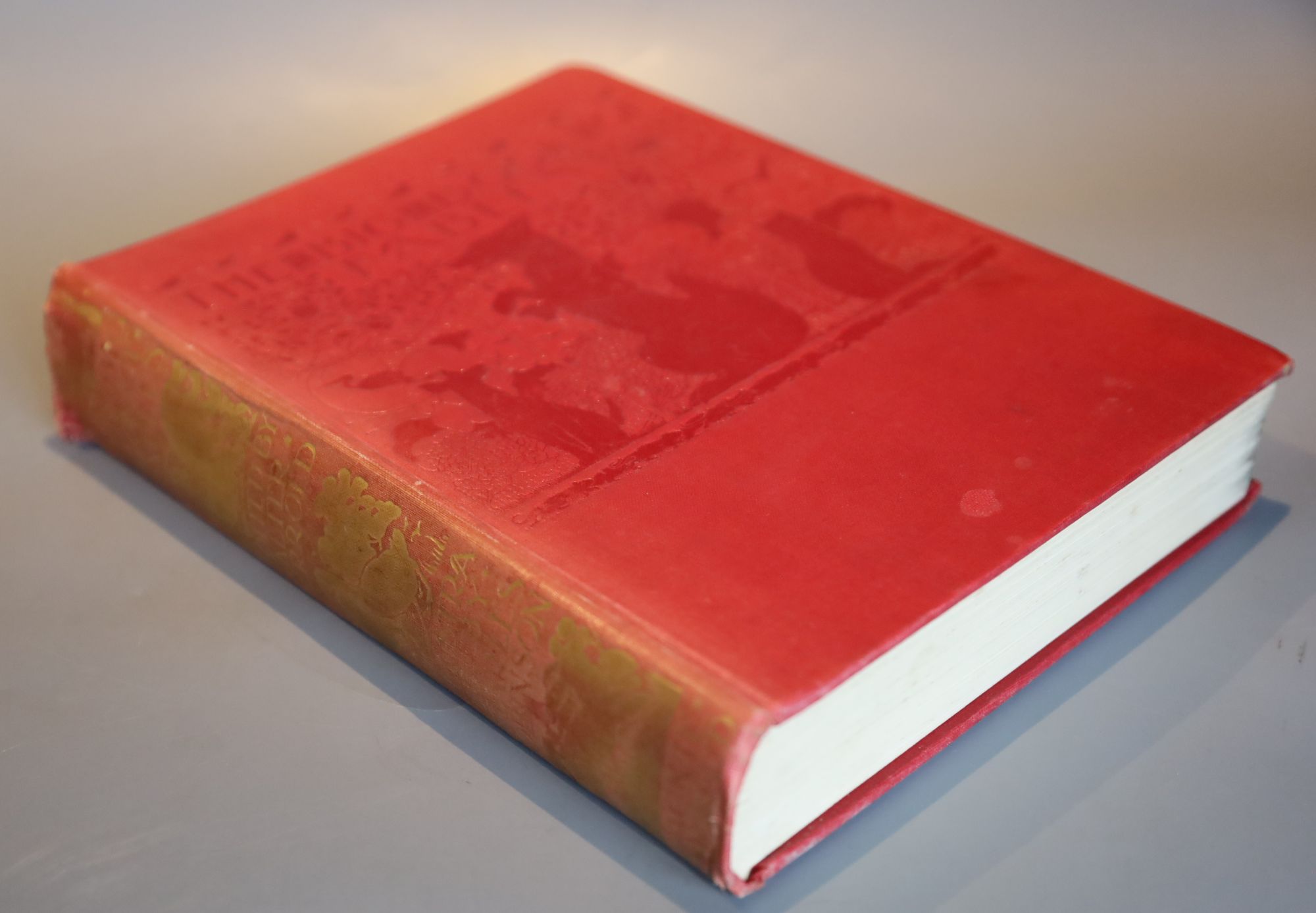Jerrold, Walter - The Big Book of Fables, coloured pictorial title, numerous plates, 28 coloured, by Charles Robinson, and text